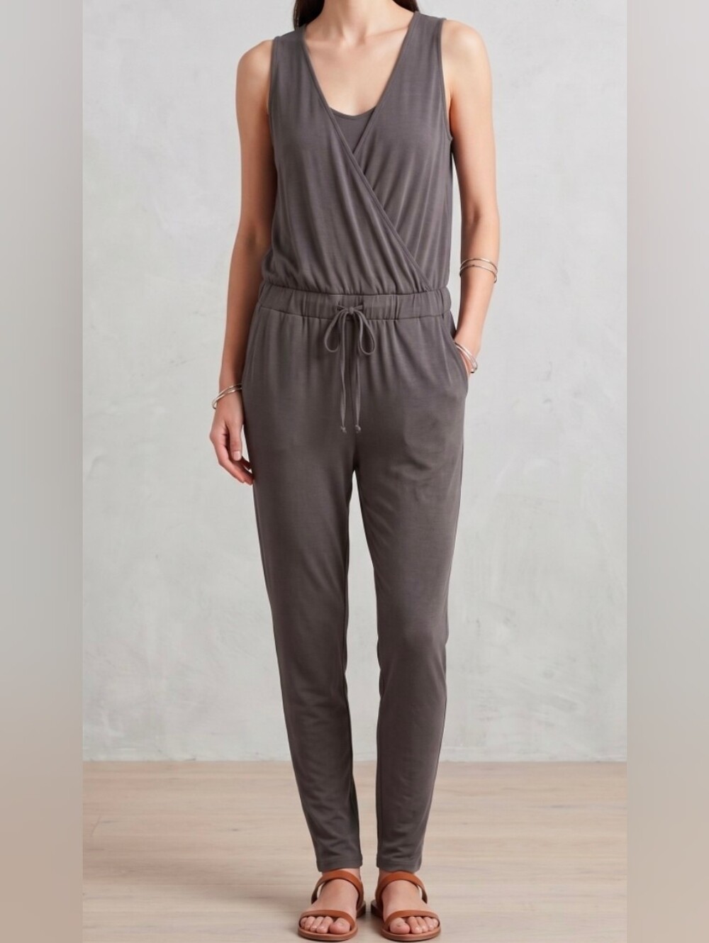 Slate workhall jumpsuit/romper
